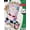 Lollipop Santa, variant on Bucilla 18" Santa's Candy Cane Felt Applique Christmas Stocking Embroidery Kit