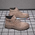 thumbnail image 2 of Botas Martin para hombre Botas de cuero genuino para hombre Zapatos casuales de moda Botas individuales Zapatos para hombre, 2 of 6