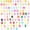 Random Color(D), variant on 78Pcs 6mm Large Hole Letter Beads, 20mm Chunky Letter Beads, Bubble Alphabet Bead, 3 Full A-Z Sets for Paracord Bracelet Bag Charm Keychain DIY Craft