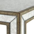 thumbnail image 5 of Home Square 19" Square Mirrored Accent End Table in Antique Gold - Set of 2, 5 of 6
