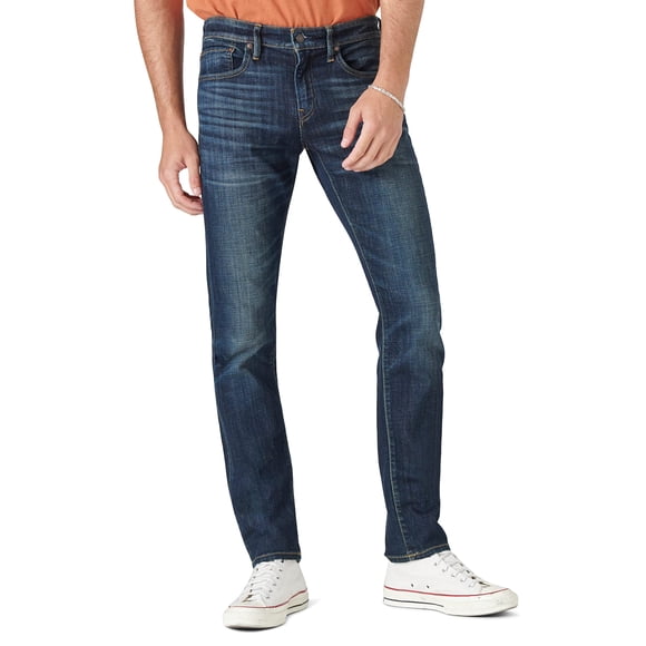 Jean Slim Lucky Brand 110 Oscuro con Stretch Coolmax