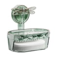 thumbnail image 2 of Birdeem Sucker Soap Dish Household Wall Mounted Non Perforated Drainage Soap Box Sponge Bathroom Shelf Soap Rack, 2 of 5