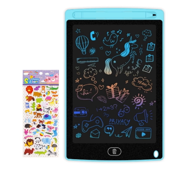 MFg2020 8.5 Inch LCD Writing Board Pressure Sensitive Light Blue Color Screen
