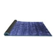 thumbnail image 2 of Ahgly Company Indoor Round Oriental Blue Industrial Area Rugs, 4' Round, 2 of 4