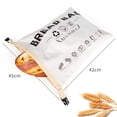 thumbnail image 6 of Organic Linen Cotton Bread Bags | 17.7*16.5in |Reusable Bread Bags | Food Storage Bag | Bread Storage Bags | Eco Bread Bag, 6 of 6