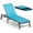 Blue, variant on FHVIT 2pcs Patio Outdoor Chaise Lounge, Aluminum Adjustable Pool Chair, No Assembly Required