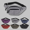 thumbnail image 6 of Travel Hip Hop Package Bum Bags Money Belt Pouch Chest Packs Fanny Pack Waist Bum Bag Cashier Bag BLACK, 6 of 8