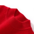 thumbnail image 4 of Annhoo Kids Sweaters Fall Winter Mock Neck Long Sleeve Thick Undershirts Boys Girls Casual Comfy Knitted Tops, 4 of 6