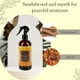 thumbnail image 3 of Linen Spray, Sandalwood Myrrh, 16 oz., 3 of 8
