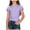 Purple, variant on CMSHTD Shirts for Girls Short Sleeve Summer, Toddler Girls Children T-Shirts Cotton Tees Tops Cute Soft, Purple 13-14 Years