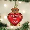thumbnail image 4 of Old World Christmas Pet Lovers Glass Blown Ornaments for Christmas Tree, Love My Dog, 4 of 4