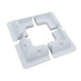 thumbnail image 1 of Kit de soportes de montaje para paneles solares. Soporte para paneles fotovoltaicos. Kit de soporte de esquina resistente y ampliamente utilizado para Blanco, 1 of 8