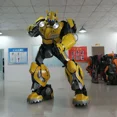 thumbnail image 4 of NUEVO Disfraz de robot adulto de dinosaurio Re de tamaño humano 1:1, fácil de usar, disfraz de transformación portátil, traje de anime, accesorio de regalo, 4 of 5