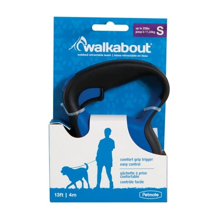 UPC: 0029695023941 | Petmate 02394 Walkabout Retractable Dog Leash Blue 12 L x 1.25 W