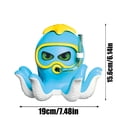 thumbnail image 3 of Sprinkler for Teens, Octopus Outdoor Water Spray Toy, Backyard Summer Game Sprinkler, Play Activity, Outdoor Cooling Toy for Adults, Pool Parties, Garden, Beach, Park, and Daycare, 3 of 6