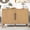 Natural, variant on Euroco 47.25" Sideboard Buffet Cabinet, Wooden Coffee Bar Cabinet with Metal Handles & Adjustable Feet,Farmhouse Kitchen Storage Cabinet for Living Room,Natural