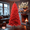 Red_7ft, variant on Tcbosik 5ft Artificial Unlit Christmas Tree, Hinged Xmas Tree with 624 Branch Tips, Indoor Holiday Decor with Metal Stand, Red