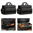 thumbnail image 3 of 17 Inch Large Tool Bag Organizer With 20 Pockets Waterproof Heavy Duty Tool Bags, 3 of 13