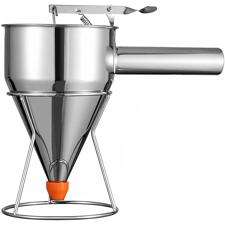 Batter Dispenser - 1,3L - Stainless Steel - incl Dosing Button