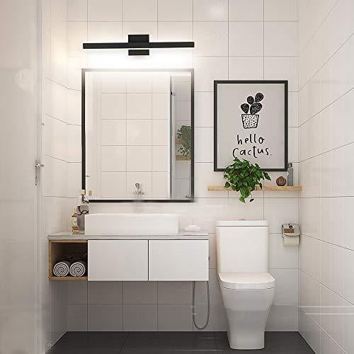 Joossnwell Led Bathroom Vanity Lighting Fixture Morden Bath Light Bar 23 62 Inch Black Wall Sconce 14w 4000k Canada Joossnwell Led Bathroom Vanity Lighting, Joossnwell Led Bathroom Vanity Lighting Fixture