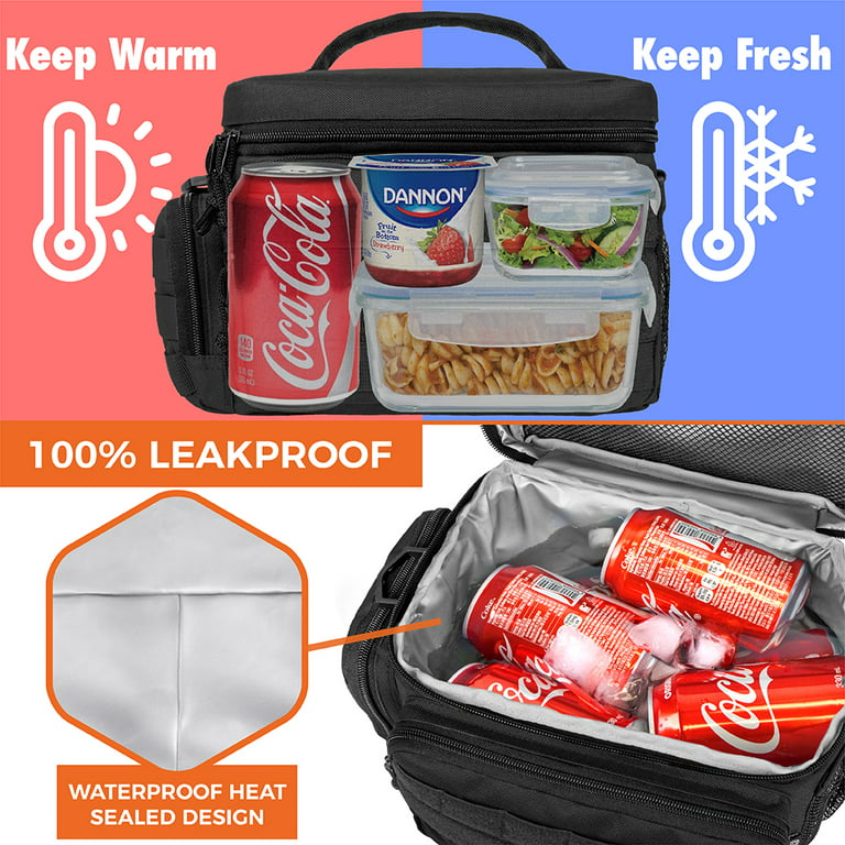 Kids Lunch Box with Supper Padded Inner Keep Food Cold Warm for