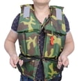 thumbnail image 3 of Buoyancy Life Jacket, Life Vest Comfortable Polyethylene Foam Wide Applicability Durable Flood Prevention  For Ourdoor For Swimming, 3 of 8