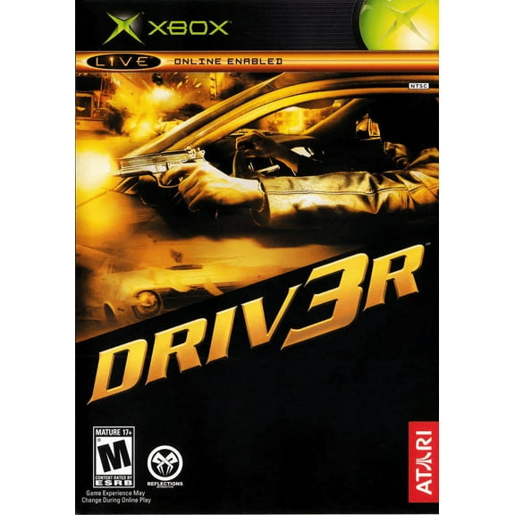 Restored Driver 3 Driv3r Microsoft Xbox (Refurbished)
