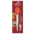 thumbnail image 5 of HIC Kitchen Roasting Heat Resistant Turkey Baster with Injector Needle, 18/8 Stainless Steel and Silicone, 13-Inch, 2-Ounces, 5 of 5