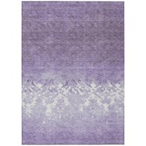 Dalyn Rugs Machine Washable Indoor/Outdoor Chantille Purple 5' x 7'6" Rug
