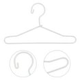 thumbnail image 3 of NIAIZEK 20 Pcs Durable Metal Mini Doll Clothes Hangers Tiny Doll Clothes Rack for Barbie Dolls DIY Dollhouse Accessories(2.56X1.38X0.08in), 3 of 7