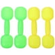 thumbnail image 1 of 2 pares de mancuernas de plástico para niños pequeños, equipo de entrenamiento seguro y divertido para hacer ejercicio y fitness por la mañana, 1 of 7