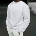 thumbnail image 1 of Styesk Chemises pour Hommes Mode Décontractée Chandail à Col Rond Manches Longues, 1 of 6