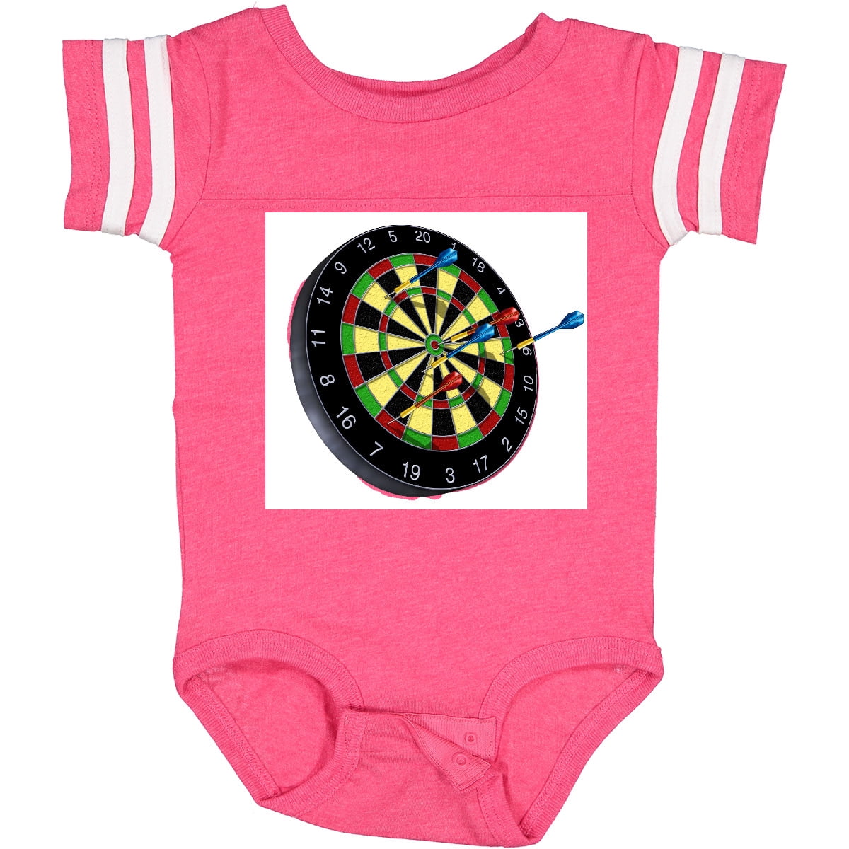 Inktastic Dart Board Boys or Girls Baby Bodysuit