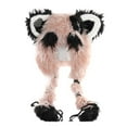 thumbnail image 5 of Adorable Gorro Con Orejas De Gato Peludas Y Trenzas De Estrellas De Colores, Perfecto Para Los Amantes De Los Animales Y Los Amantes De La Moda, 5 of 5