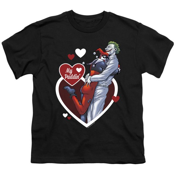 Batman - My Puddin - Youth Short Sleeve Shirt - Medium