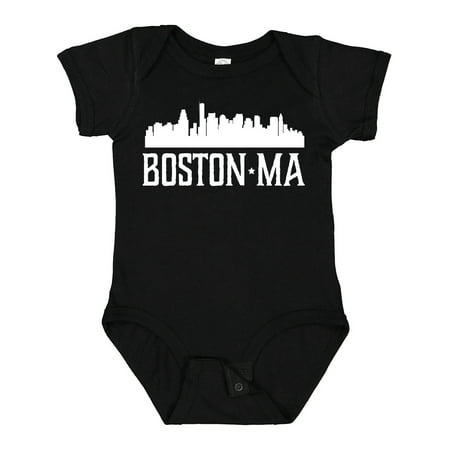 

Inktastic Boston Massachussetts Skyline Gift Baby Boy or Baby Girl Bodysuit