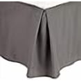 thumbnail image 3 of Celine Linen 1500 Thread Count Wrinkle Resistant SOLID Bed Skirt - Pleated Tailored 14" Drop, California King, Grey, 3 of 3