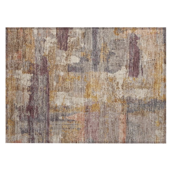 Dalyn Rugs Machine Washable Indoor/Outdoor Chantille ACN2147 Rust 1'8" x 2'6" Rug