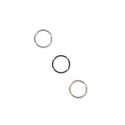 20g Assorted Nose Rings and Studs, 6-Pack
