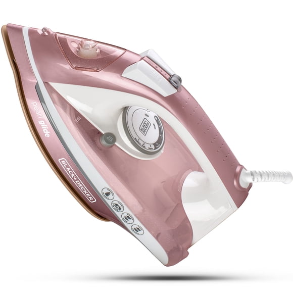 Black+Decker Plancha Pearlglide con Suela de Cerámica con Infusión de Perlas, IR23972