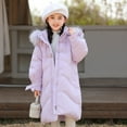 thumbnail image 4 of LNMQLPDBS Toddler Girl Coats Teen Boy Hoodie Baby Boy Snowsuit Teen Hoodies Boys Boy Clothes 3t Size 10/12 Girls Clothes Kids Clothes for Girls 7-8, Purple 5-6 Years, 4 of 5