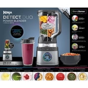 Ninja Detect Duo 72-Oz Blender, 3 Speeds, Smoothies, Crush, Chop, BlendSense Technology, 1700PW, TB300 Silver