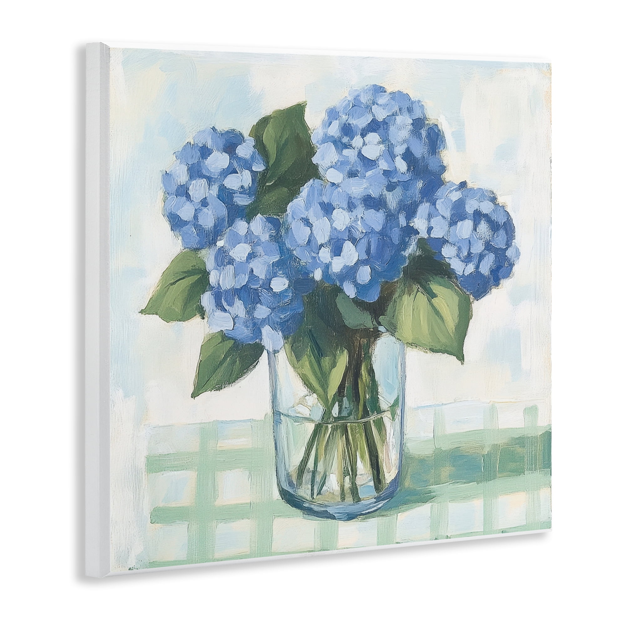 Stupell Industries Quaint Picnic Hydrangeas Wall Plaque Art, design by Petal Prints Design