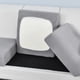 thumbnail image 2 of Matsuzay Funda de sofá Cojín de asiento Protector de muebles Mano de obra Equipo de protección decorativo Resiliencia Suministros para el hogar Fundas Decoración del hogar Gris claro Matsuzay HA067476-03, 2 of 6