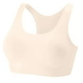 thumbnail image 3 of KkSLirnhs Bra for Girls 10-12 Girl Bras 12-14 Snug Fit Girls' Nylon Sleeveless Bra - No Wire, Flexible & Affordable M Beige, 3 of 6