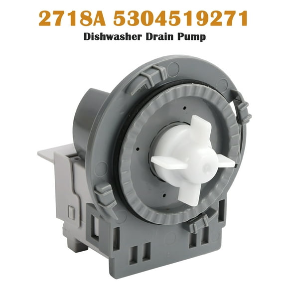 2718A 5304519271 Dishwasher Drain Pump Assembly for Frigidaire Kenmore