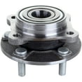 thumbnail image 3 of CCIYU CCIYU Boat Trailer Galvanized Hub Axle Kit 4 on 4 Bolt Circle Wheel Hub Kit 2000lb Axle 4 Bolt Lug Greased Bearings L44643 97Bearings Fits select: 2003,2005-2006 MITSUBISHI LANCER EVOLUTION, 3 of 4