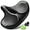 C2, Black - White, variant on Oversized Bike Seat for Men & Women Comfort, Extra Wide Bicycle Seat Cushion, Comfortable Wing Padded, Large Replacement Saddle for Peloton, Stationary Exercise Bike, Ebike, Cruiser, City Bike