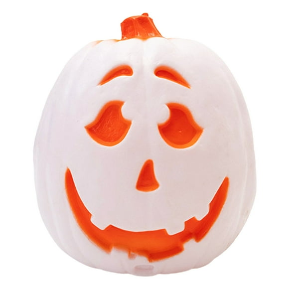 Halloween Motion Activated Pumpkin Light 7 Color Changing LED Decor With Sounds Battery Powered For Indoor And Decoration