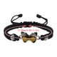 thumbnail image 2 of Pulseras para mujer, regalos para mujer, pulsera para enamorados, pulsera tejida a mano para San Valentín, joyería para novias, pulsera con dije de mariposa., 2 of 2